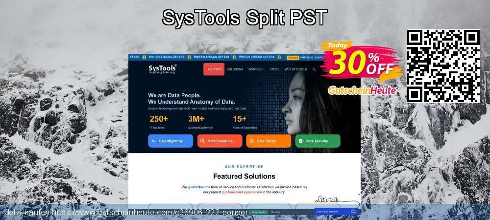 SysTools Split PST beeindruckend Ausverkauf Bildschirmfoto