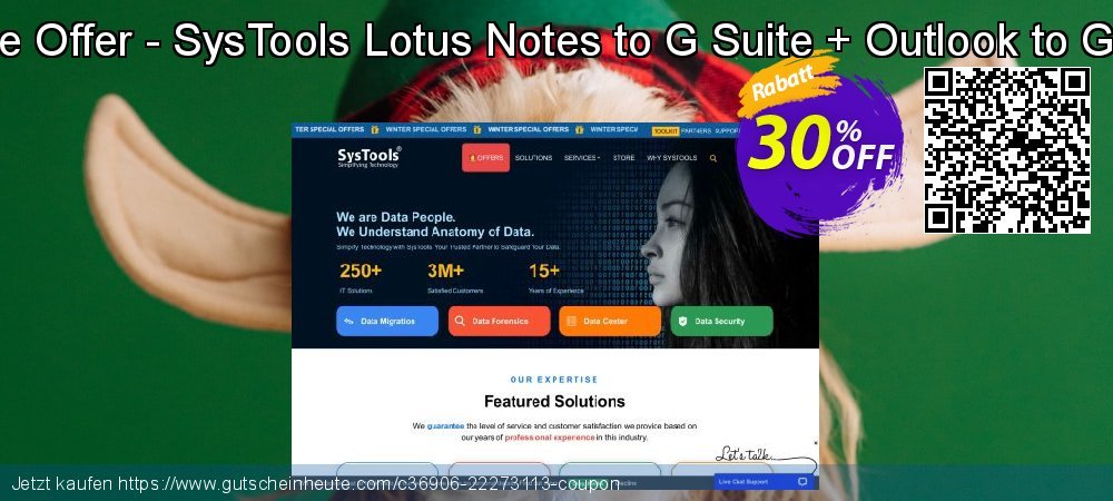 Bundle Offer - SysTools Lotus Notes to G Suite + Outlook to G Suite besten Verkaufsförderung Bildschirmfoto
