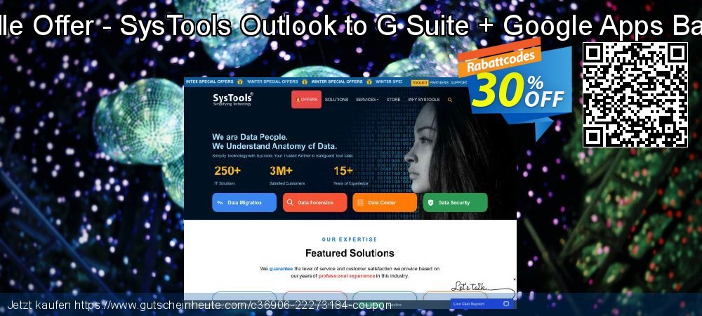 Bundle Offer - SysTools Outlook to G Suite + Google Apps Backup wunderschön Preisreduzierung Bildschirmfoto