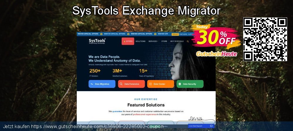 SysTools Exchange Migrator Exzellent Beförderung Bildschirmfoto