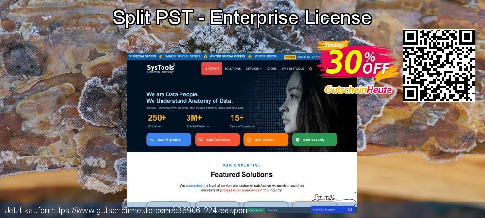 Split PST - Enterprise License aufregenden Preisreduzierung Bildschirmfoto