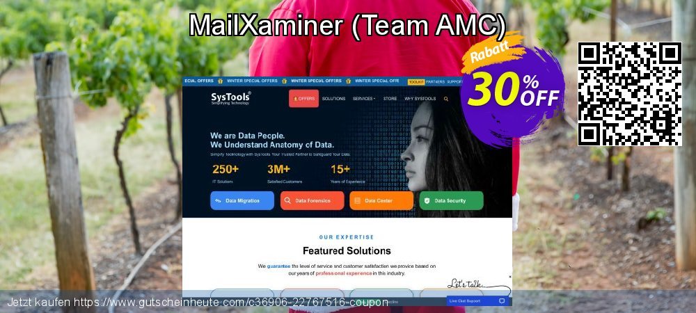 MailXaminer - Team AMC  toll Ermäßigungen Bildschirmfoto