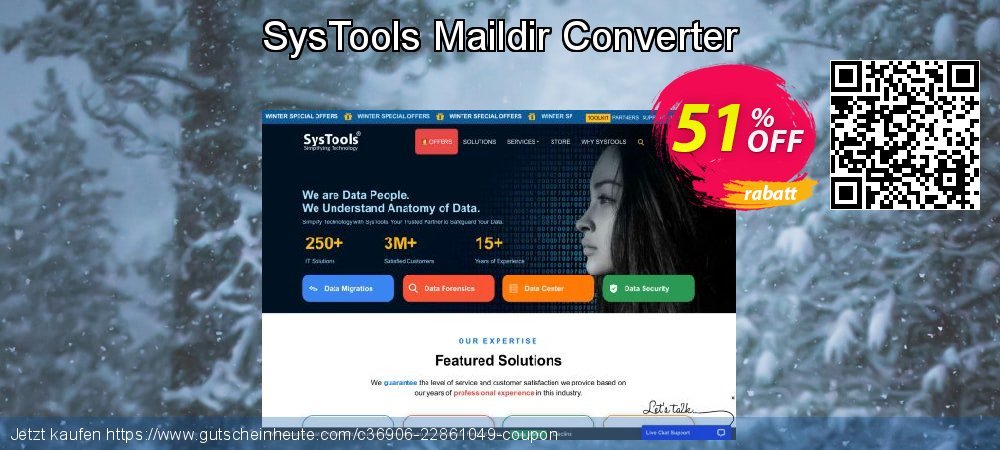 SysTools Maildir Converter umwerfenden Rabatt Bildschirmfoto