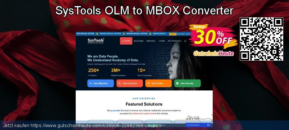 SysTools OLM to MBOX Converter spitze Außendienst-Promotions Bildschirmfoto