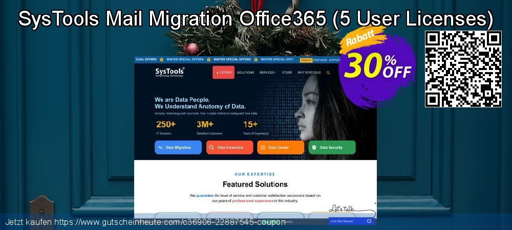 SysTools Mail Migration Office365 - 5 User Licenses  überraschend Ausverkauf Bildschirmfoto