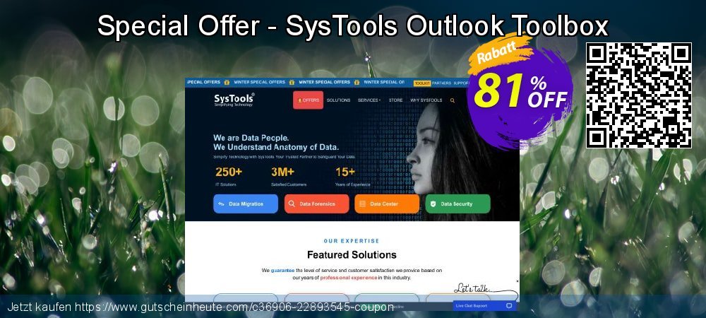 Special Offer - SysTools Outlook Toolbox ausschließlich Verkaufsförderung Bildschirmfoto