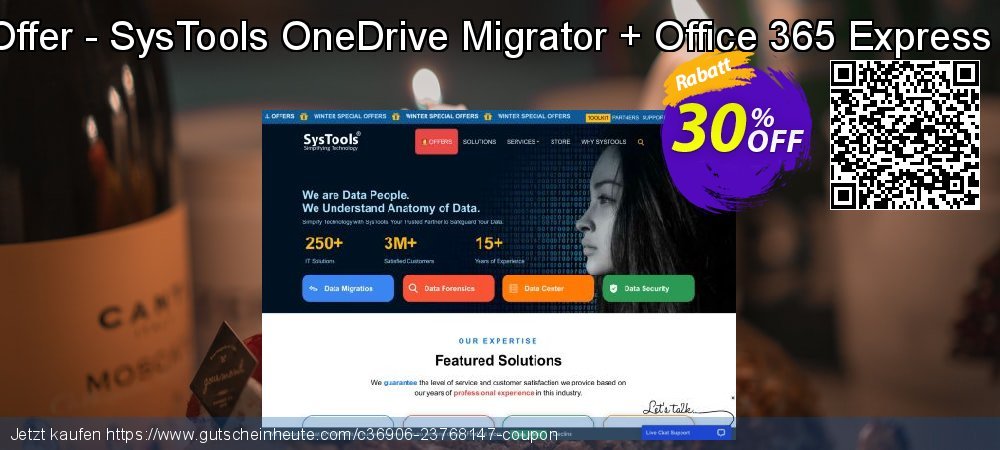 Bundle Offer - SysTools OneDrive Migrator + Office 365 Express Migrator uneingeschränkt Preisreduzierung Bildschirmfoto