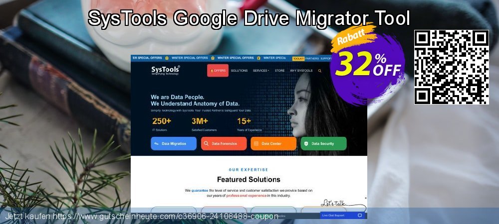 SysTools Google Drive Migrator Tool umwerfende Preisnachlass Bildschirmfoto