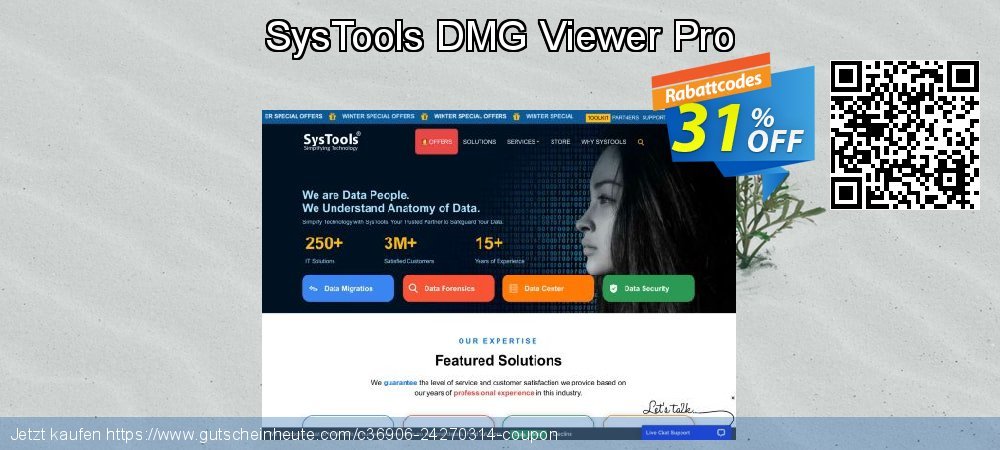 SysTools DMG Viewer Pro klasse Sale Aktionen Bildschirmfoto