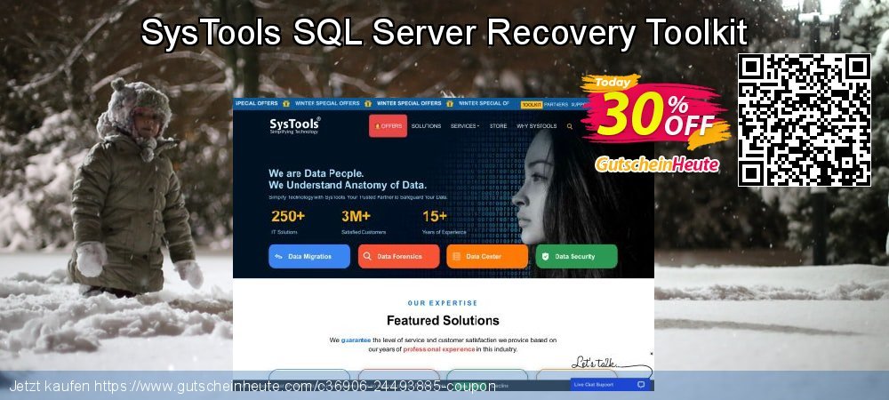 SysTools SQL Server Recovery Toolkit spitze Angebote Bildschirmfoto
