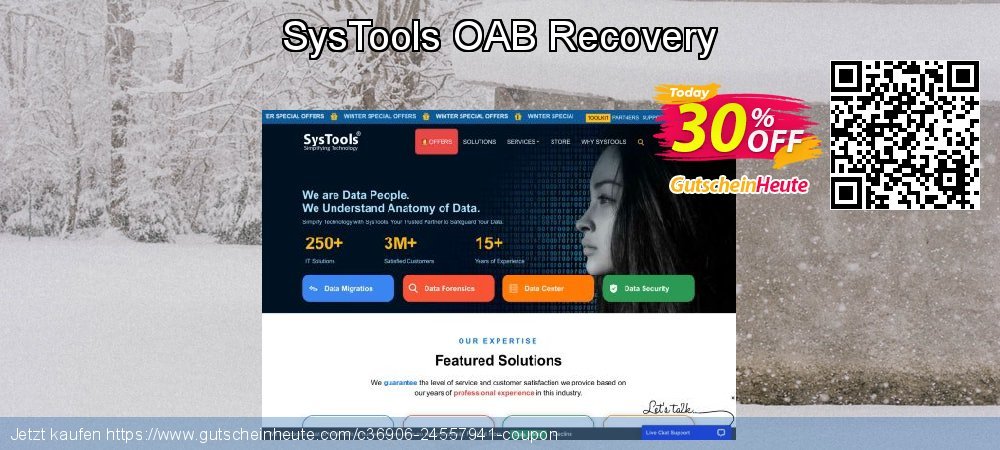 SysTools OAB Recovery fantastisch Angebote Bildschirmfoto