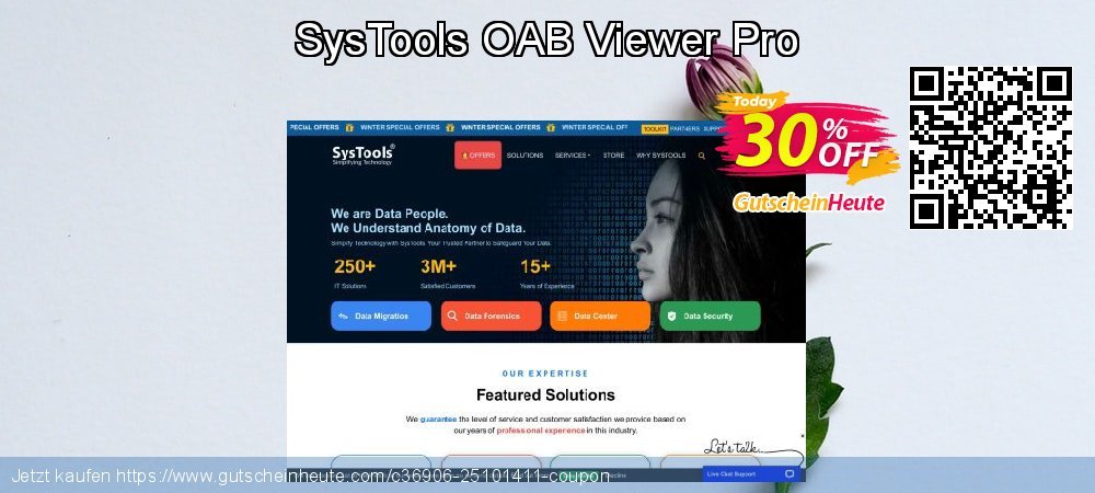 SysTools OAB Viewer Pro formidable Rabatt Bildschirmfoto