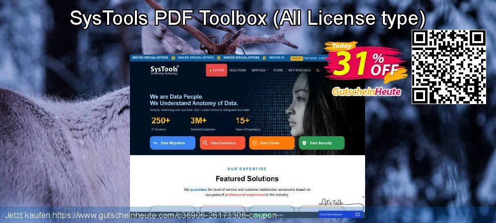 SysTools PDF Toolbox - All License type  umwerfenden Außendienst-Promotions Bildschirmfoto