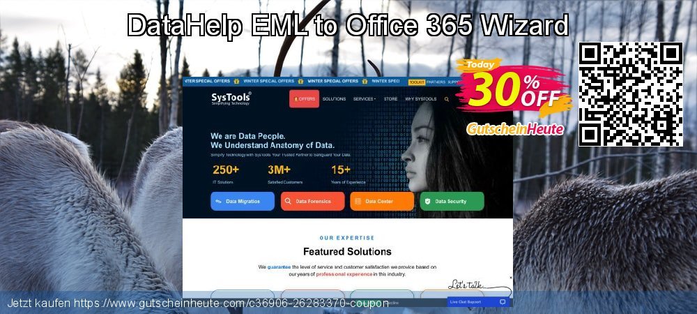 DataHelp EML to Office 365 Wizard fantastisch Rabatt Bildschirmfoto