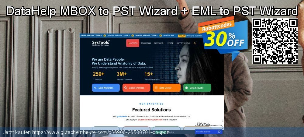 DataHelp MBOX to PST Wizard + EML to PST Wizard wunderbar Angebote Bildschirmfoto