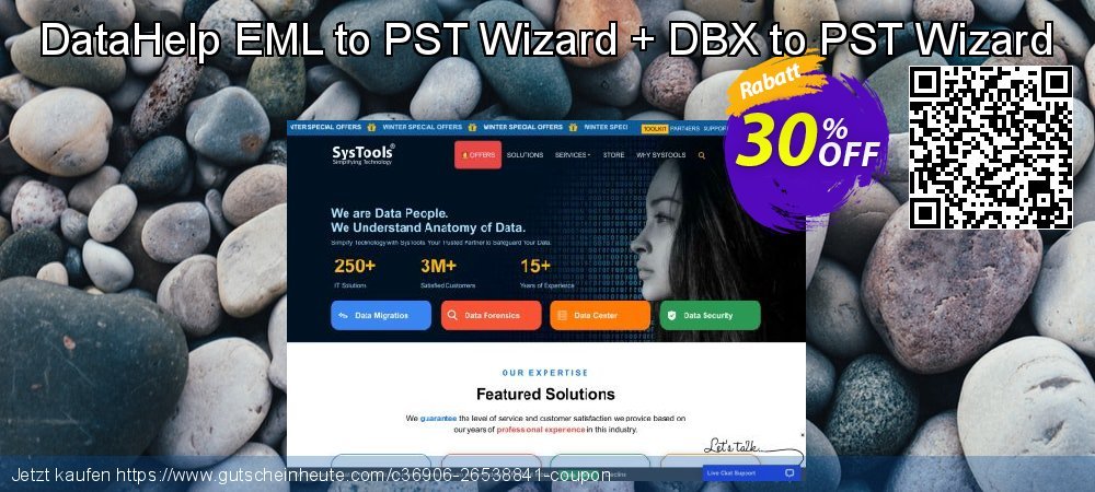 DataHelp EML to PST Wizard + DBX to PST Wizard fantastisch Preisreduzierung Bildschirmfoto