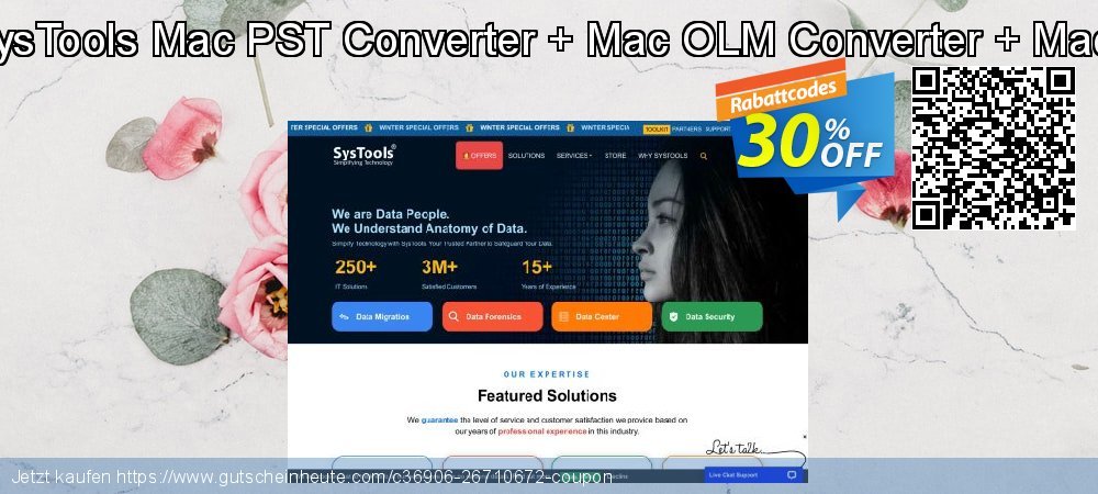 Bundle Offer - SysTools Mac PST Converter + Mac OLM Converter + Mac OLK Converter erstaunlich Ermäßigung Bildschirmfoto