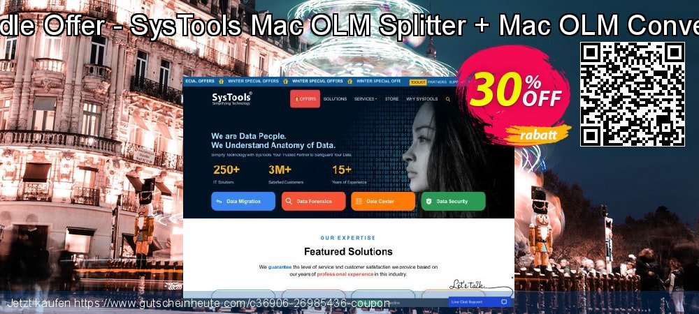 Bundle Offer - SysTools Mac OLM Splitter + Mac OLM Converter formidable Rabatt Bildschirmfoto