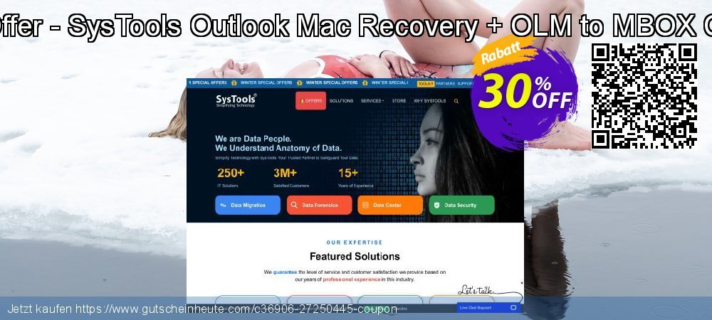 Bundle Offer - SysTools Outlook Mac Recovery + OLM to MBOX Converter unglaublich Preisnachlass Bildschirmfoto