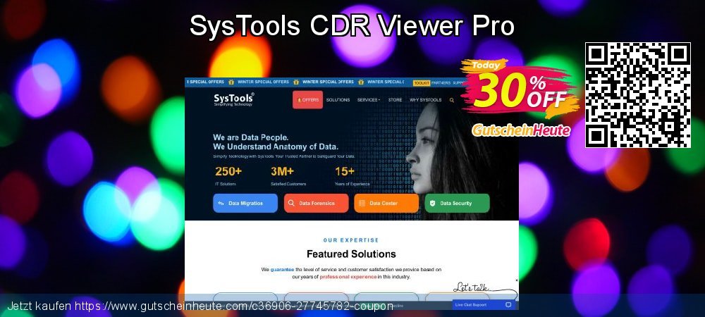 SysTools CDR Viewer Pro geniale Promotionsangebot Bildschirmfoto