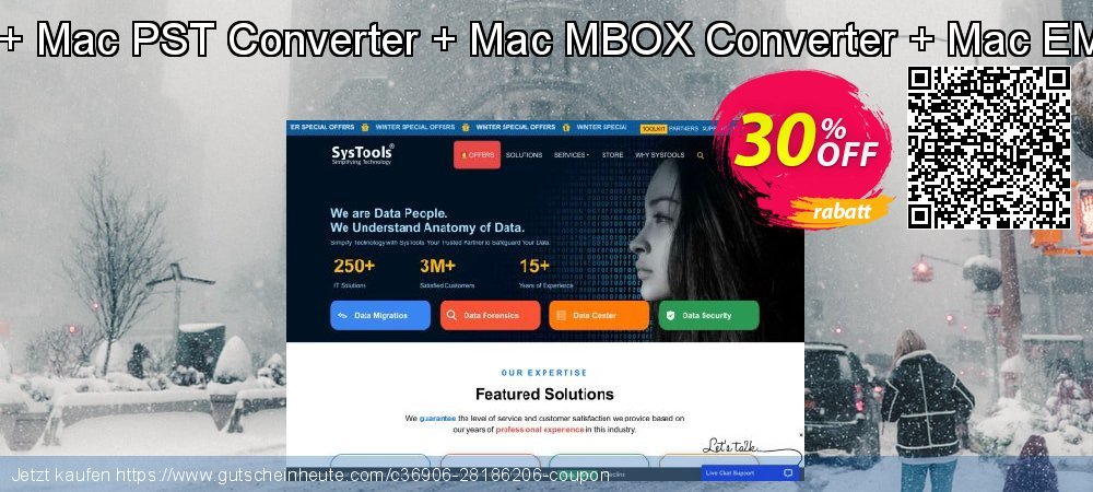 Bundle Offer - Mac OLK Converter + Mac PST Converter + Mac MBOX Converter + Mac EML Converter + Mac OLM Converter ausschließlich Verkaufsförderung Bildschirmfoto