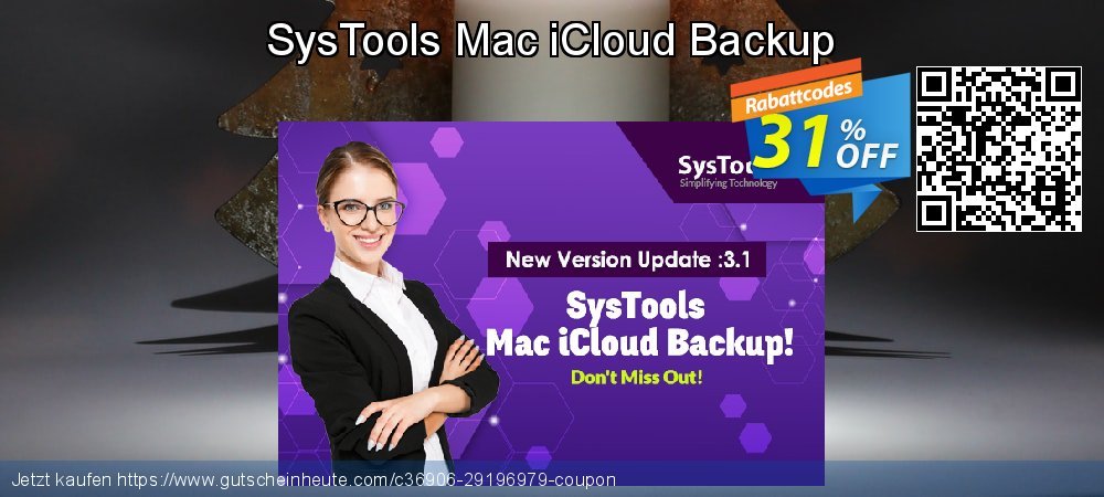 SysTools Mac iCloud Backup Exzellent Preisnachlass Bildschirmfoto