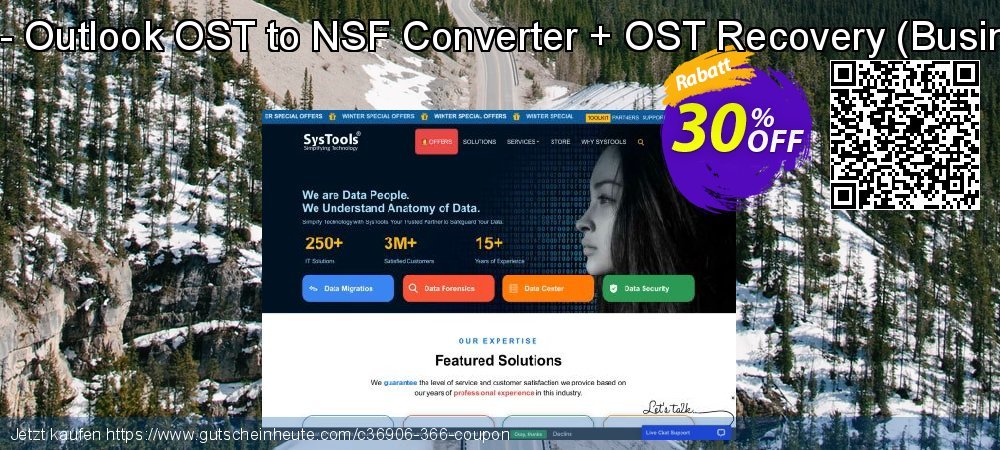 Bundle Offer - Outlook OST to NSF Converter + OST Recovery - Business License  wunderbar Ermäßigungen Bildschirmfoto