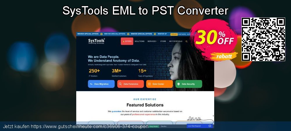 SysTools EML to PST Converter verwunderlich Verkaufsförderung Bildschirmfoto