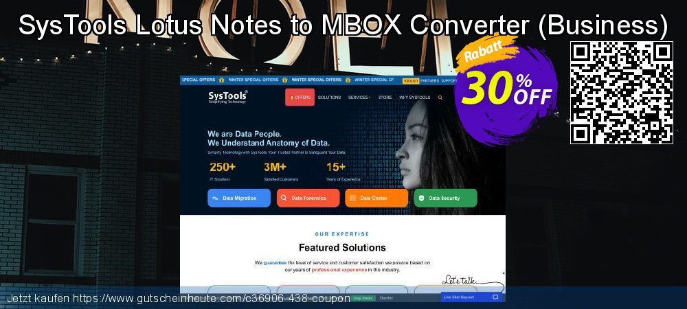 SysTools Lotus Notes to MBOX Converter - Business  Exzellent Nachlass Bildschirmfoto