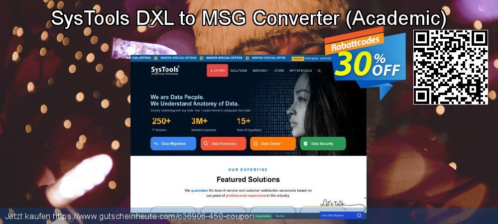 SysTools DXL to MSG Converter - Academic  uneingeschränkt Rabatt Bildschirmfoto