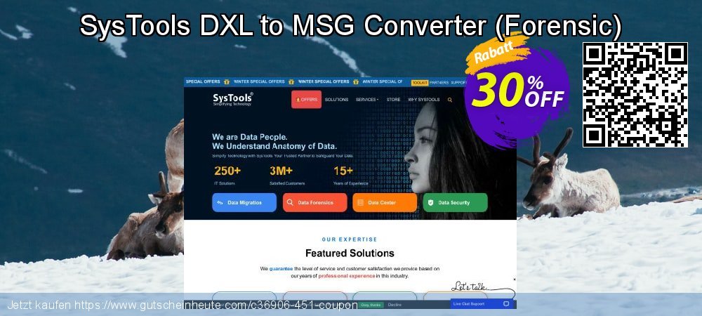 SysTools DXL to MSG Converter - Forensic  ausschließlich Ermäßigungen Bildschirmfoto