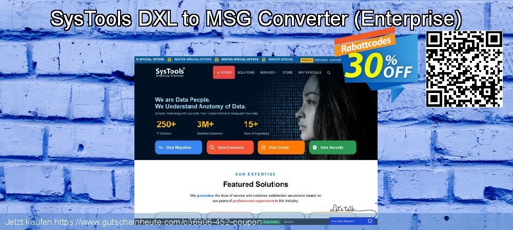 SysTools DXL to MSG Converter - Enterprise  ausschließenden Preisnachlässe Bildschirmfoto
