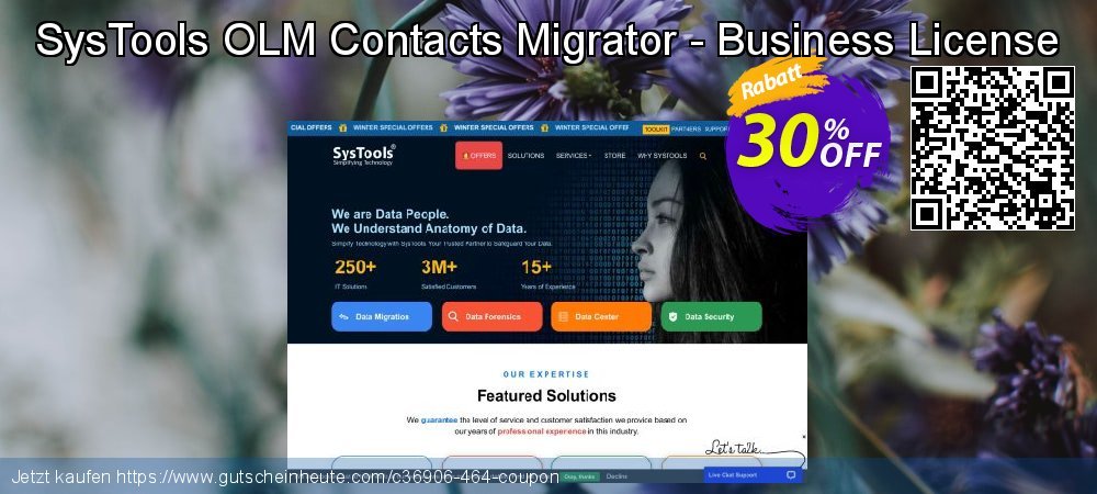 SysTools OLM Contacts Migrator - Business License wundervoll Förderung Bildschirmfoto