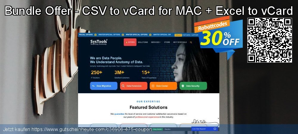Bundle Offer - CSV to vCard for MAC + Excel to vCard geniale Disagio Bildschirmfoto