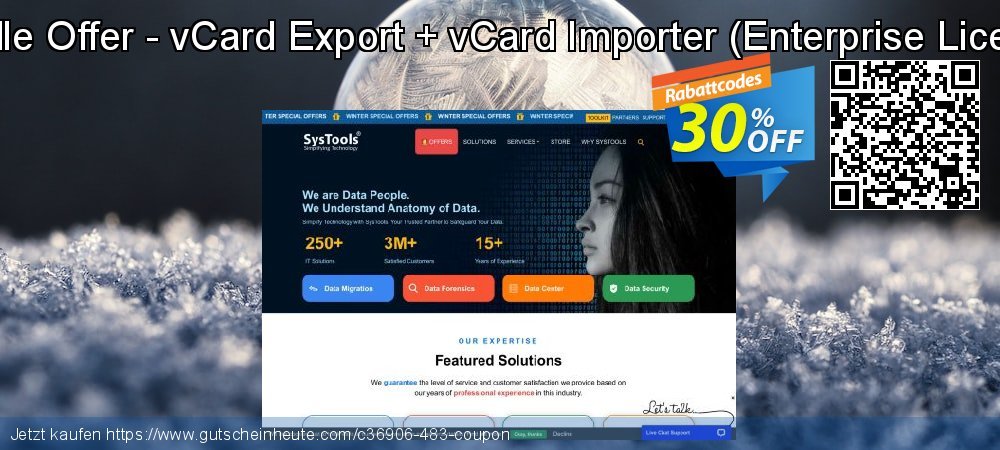 Bundle Offer - vCard Export + vCard Importer - Enterprise License  ausschließenden Sale Aktionen Bildschirmfoto