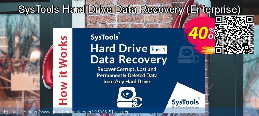 SysTools Hard Drive Data Recovery - Enterprise  Exzellent Disagio Bildschirmfoto