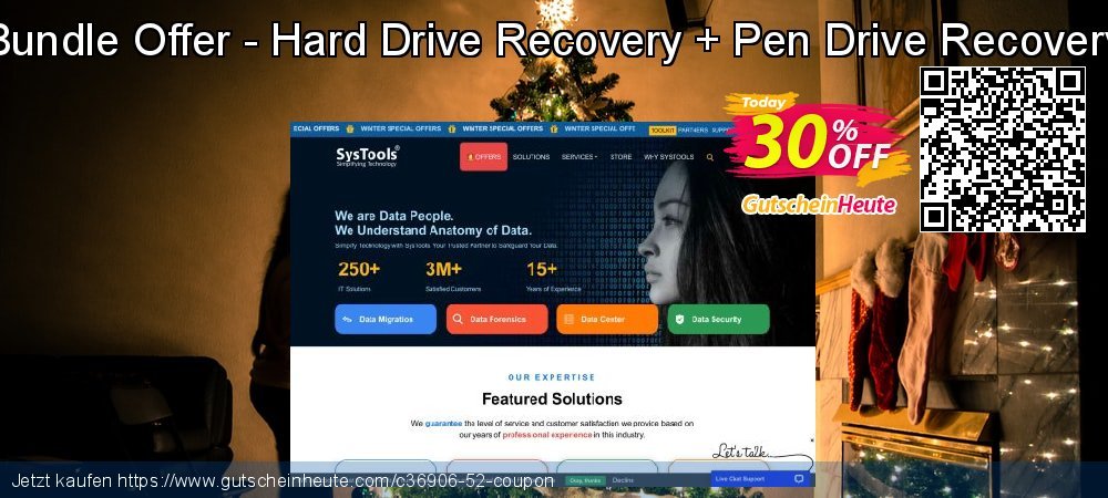 Bundle Offer - Hard Drive Recovery + Pen Drive Recovery beeindruckend Verkaufsförderung Bildschirmfoto
