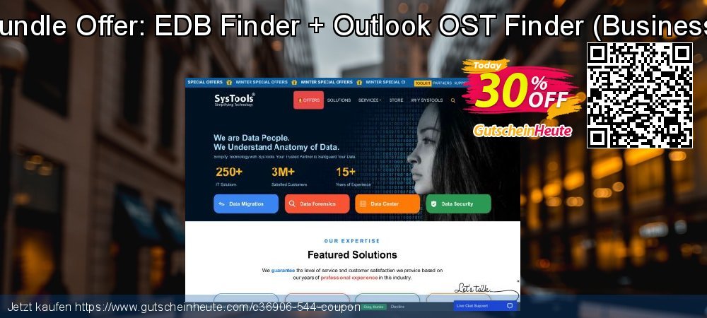 Bundle Offer: EDB Finder + Outlook OST Finder - Business  ausschließlich Verkaufsförderung Bildschirmfoto