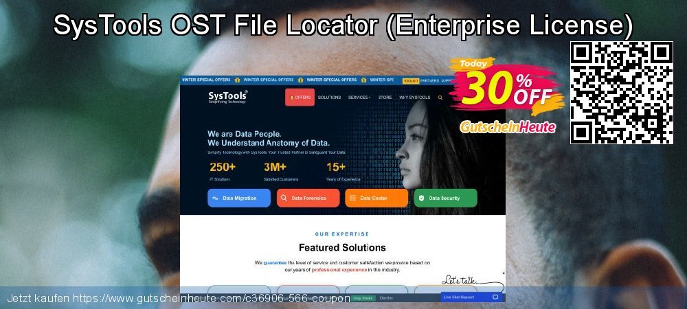 SysTools OST File Locator - Enterprise License  umwerfende Förderung Bildschirmfoto