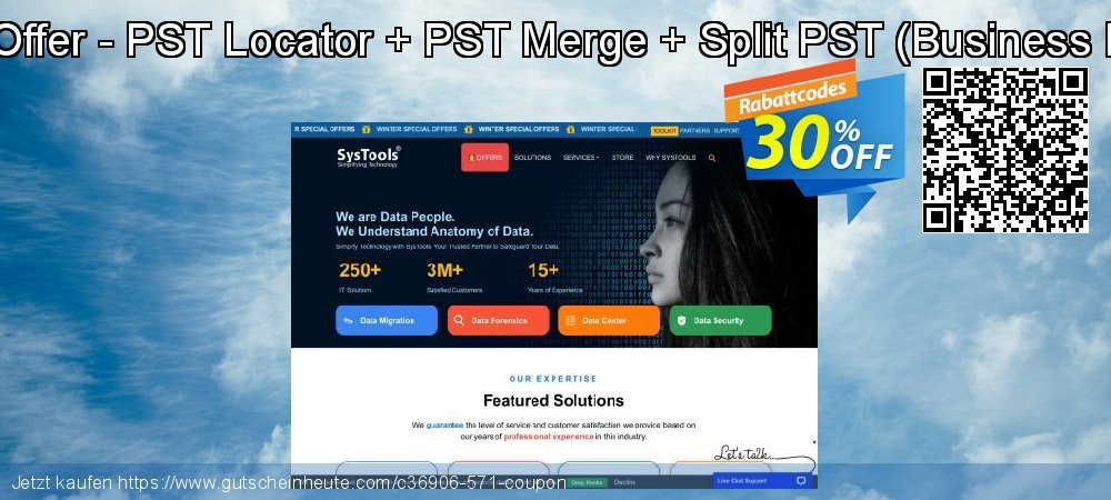 Bundle Offer - PST Locator + PST Merge + Split PST - Business License  spitze Preisnachlässe Bildschirmfoto