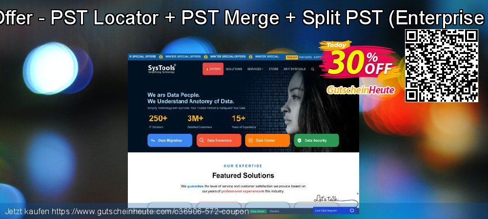 Bundle Offer - PST Locator + PST Merge + Split PST - Enterprise License  klasse Angebote Bildschirmfoto