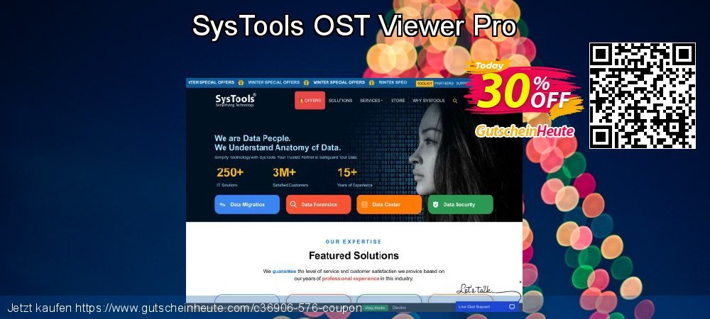 SysTools OST Viewer Pro ausschließenden Ermäßigung Bildschirmfoto