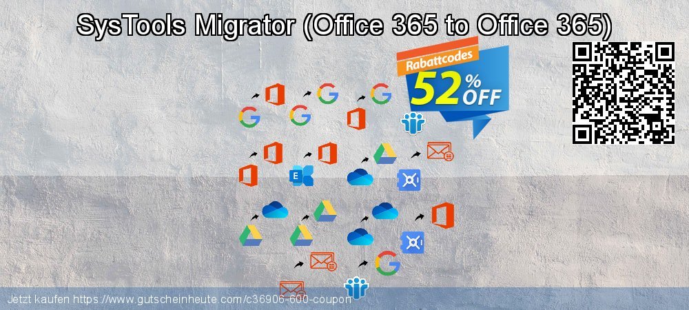 SysTools Migrator - Office 365 to Office 365  aufregende Förderung Bildschirmfoto