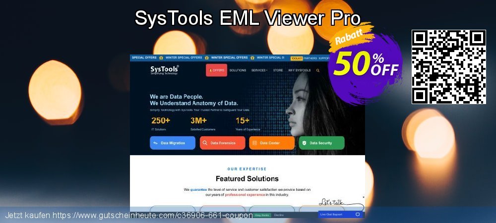 SysTools EML Viewer Pro geniale Ermäßigung Bildschirmfoto