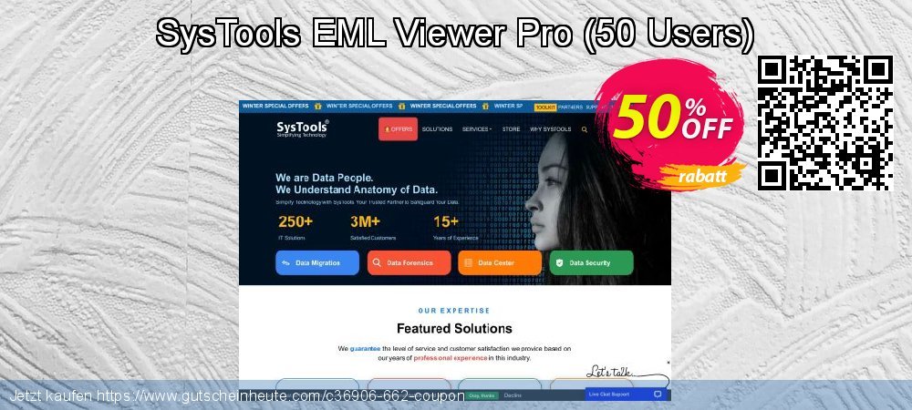 SysTools EML Viewer Pro - 50 Users  aufregende Disagio Bildschirmfoto
