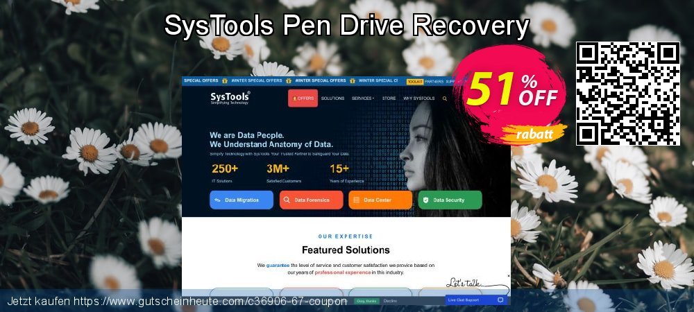 SysTools Pen Drive Recovery Sonderangebote Ermäßigung Bildschirmfoto