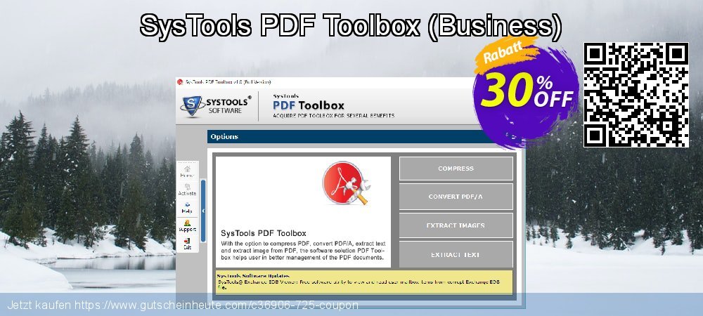 SysTools PDF Toolbox - Business  genial Angebote Bildschirmfoto
