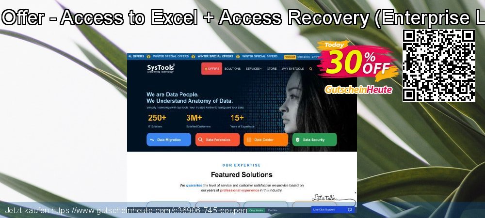 Bundle Offer - Access to Excel + Access Recovery - Enterprise License  formidable Diskont Bildschirmfoto