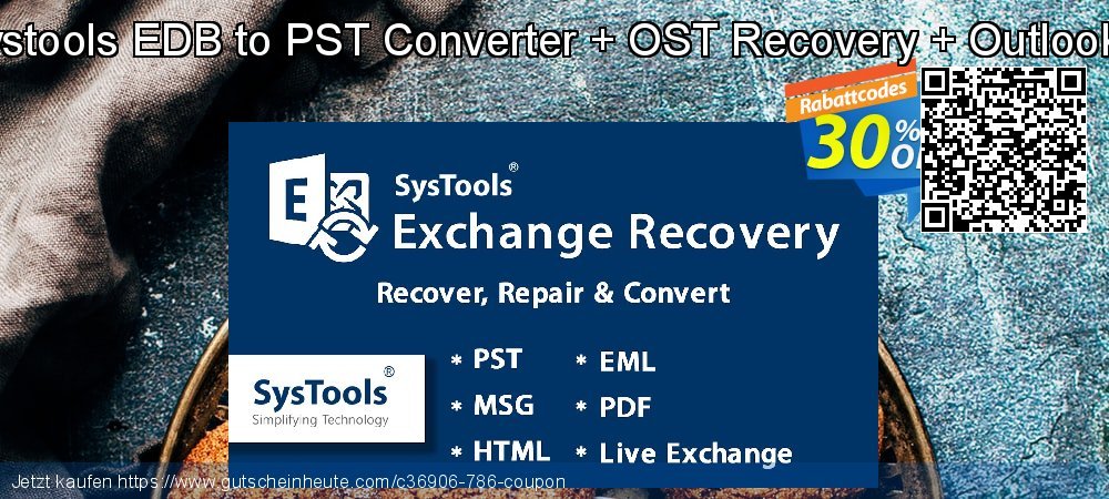 Bundle: Systools EDB to PST Converter + OST Recovery + Outlook Recovery aufregende Preisnachlass Bildschirmfoto