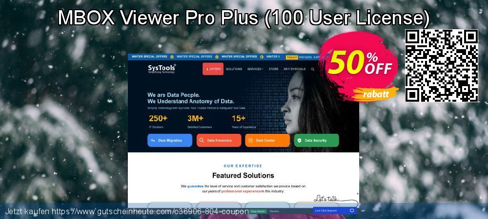 MBOX Viewer Pro Plus - 100 User License  verblüffend Förderung Bildschirmfoto